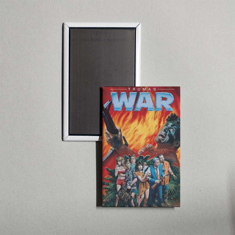 Troma's War Mini Movie Fridge Magnet