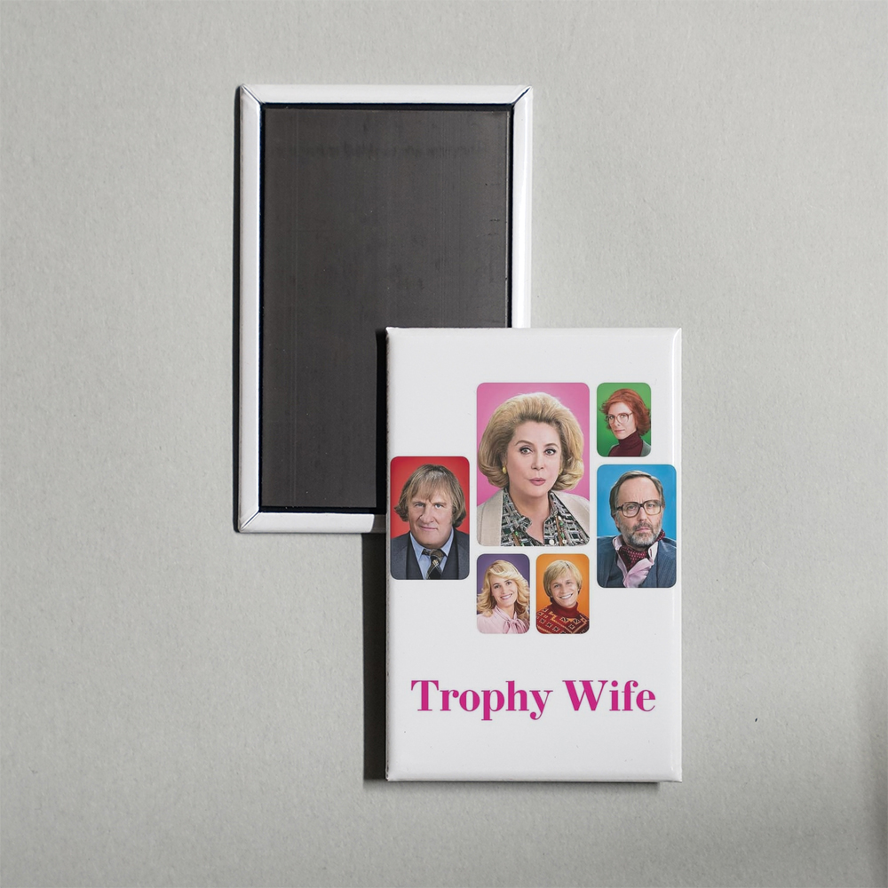 Trophy Wife Mini Movie Fridge Magnet