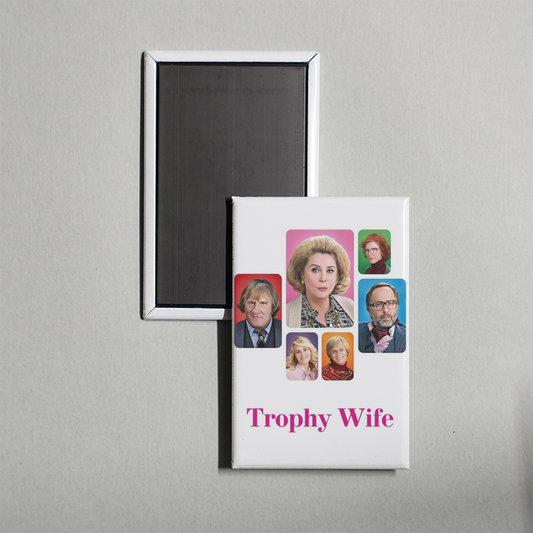 Trophy Wife Mini Movie Fridge Magnet