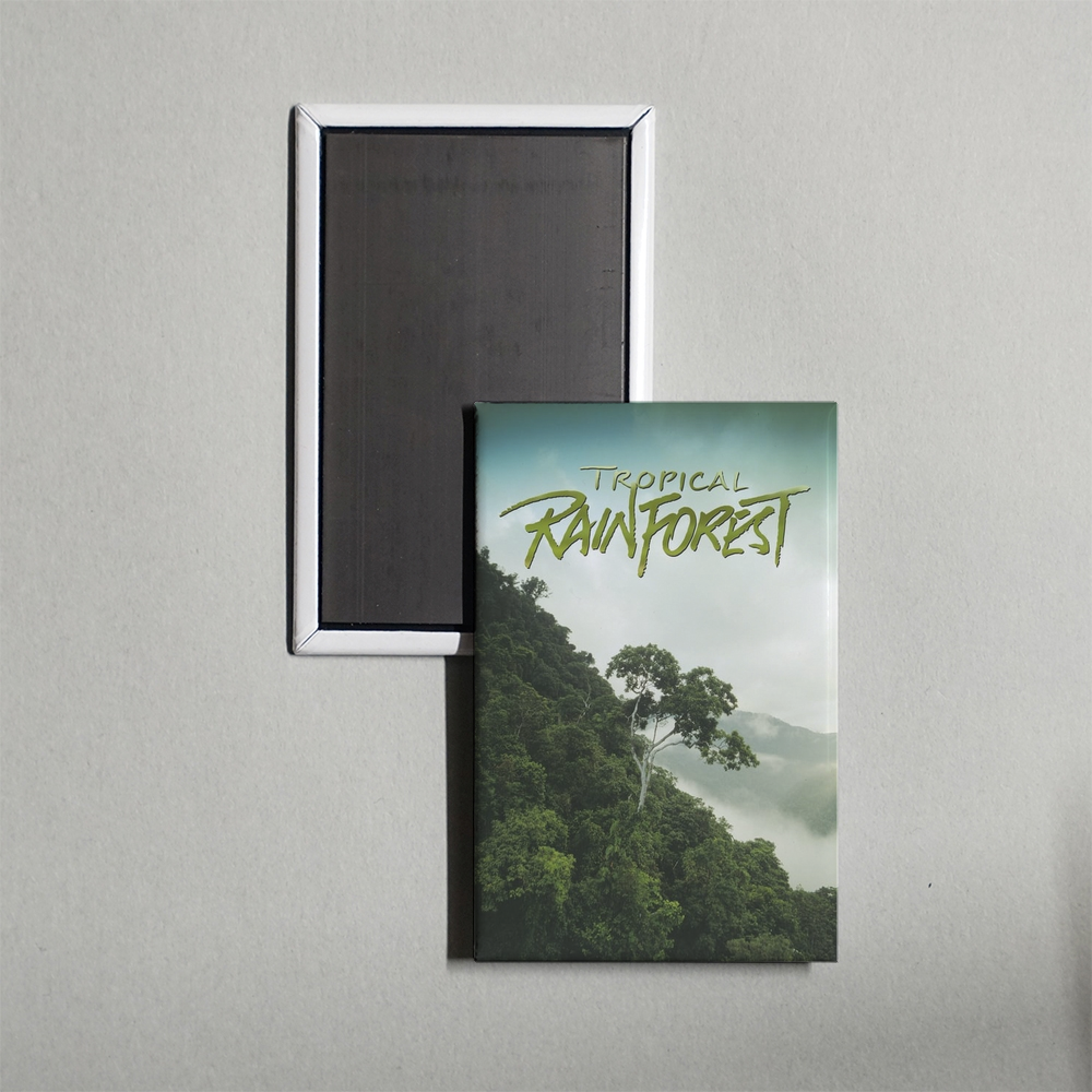 Tropical Rainforest Mini Movie Fridge Magnet