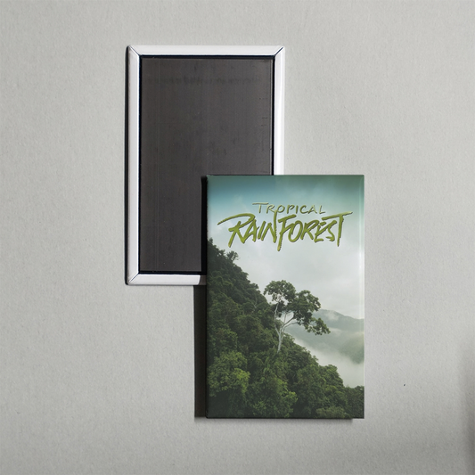 Tropical Rainforest Mini Movie Fridge Magnet