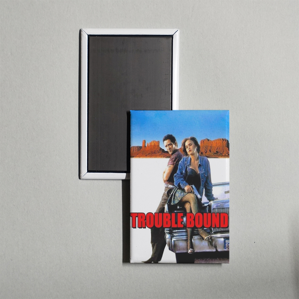 Trouble Bound Mini Movie Fridge Magnet