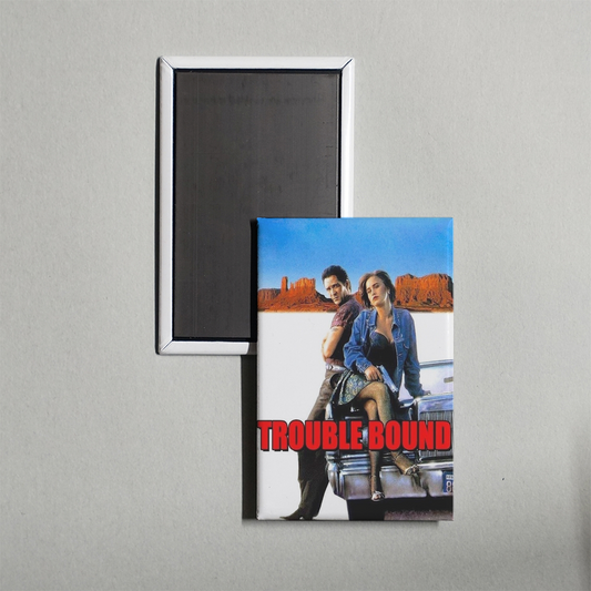 Trouble Bound Mini Movie Fridge Magnet