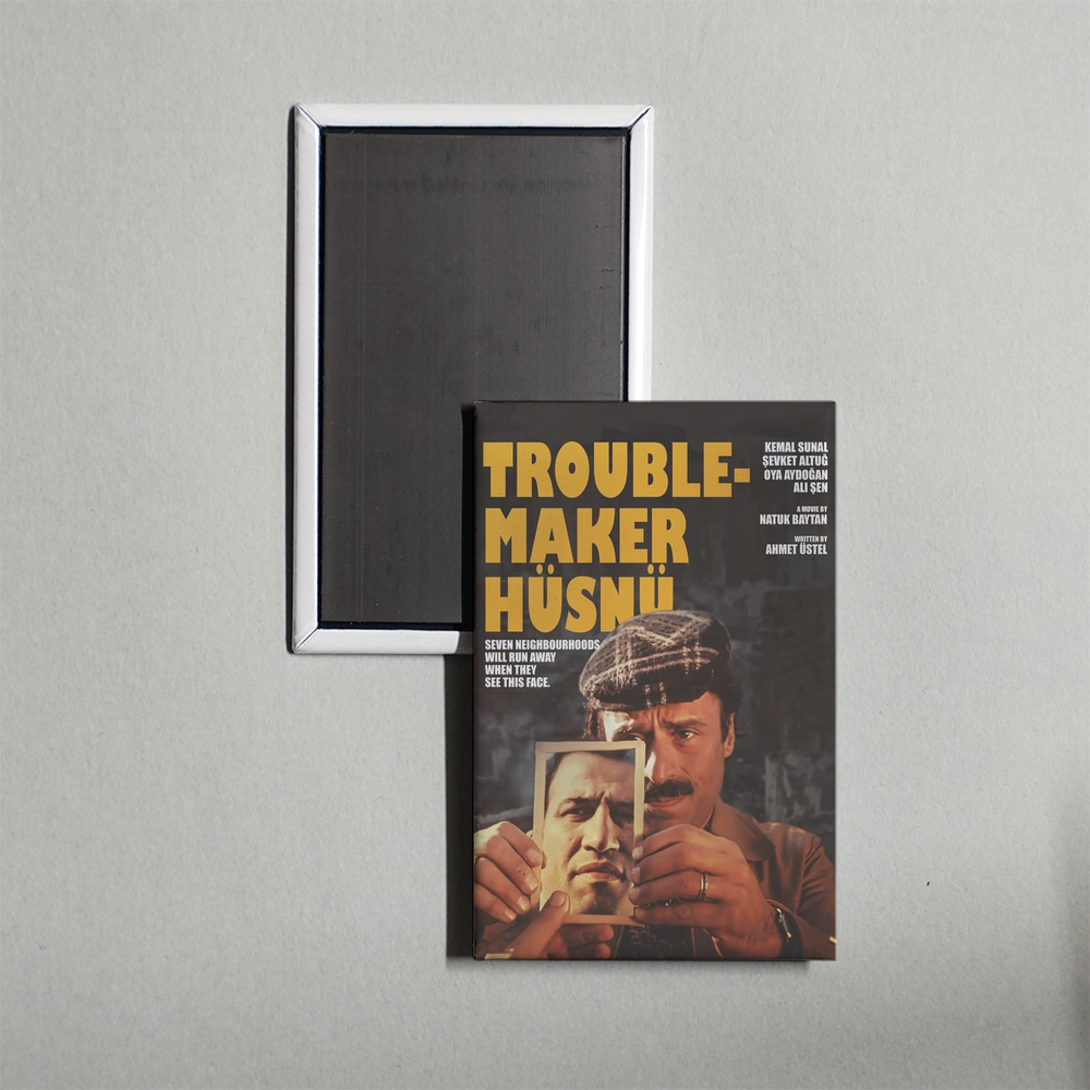 Troublemaker HÃ¼snÃ¼ Mini Movie Fridge Magnet