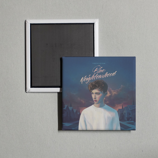 Troye Sivan - Blue Neighbourhood (Deluxe) Album Cover Fridge Magnet