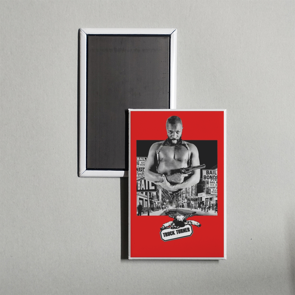 Truck Turner Mini Movie Fridge Magnet