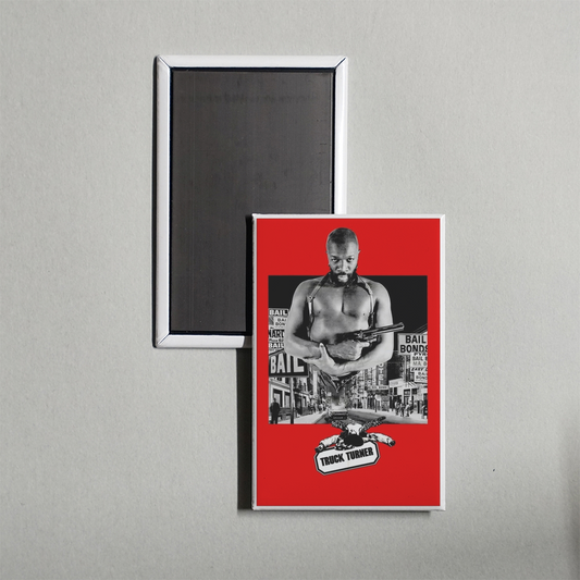 Truck Turner Mini Movie Fridge Magnet