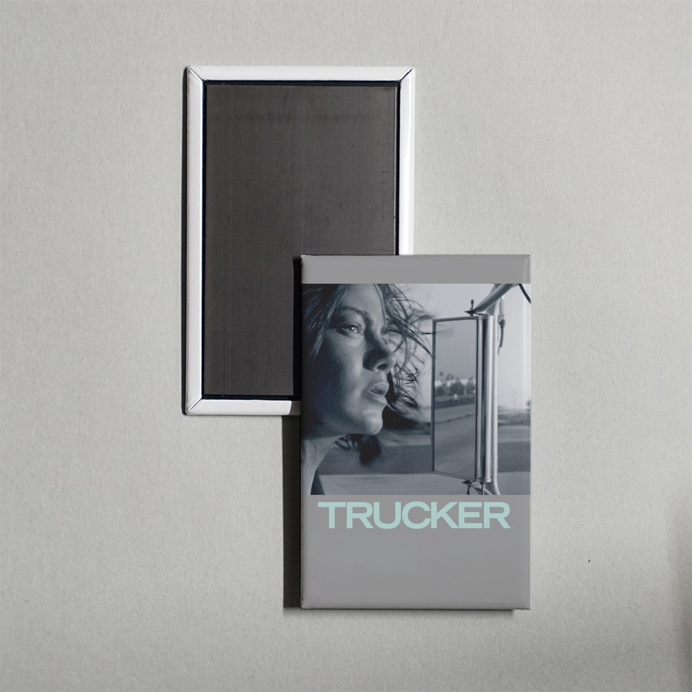 Trucker Mini Movie Fridge Magnet