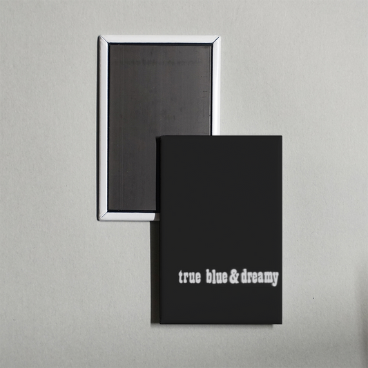 True Blue and Dreamy Mini Movie Fridge Magnet