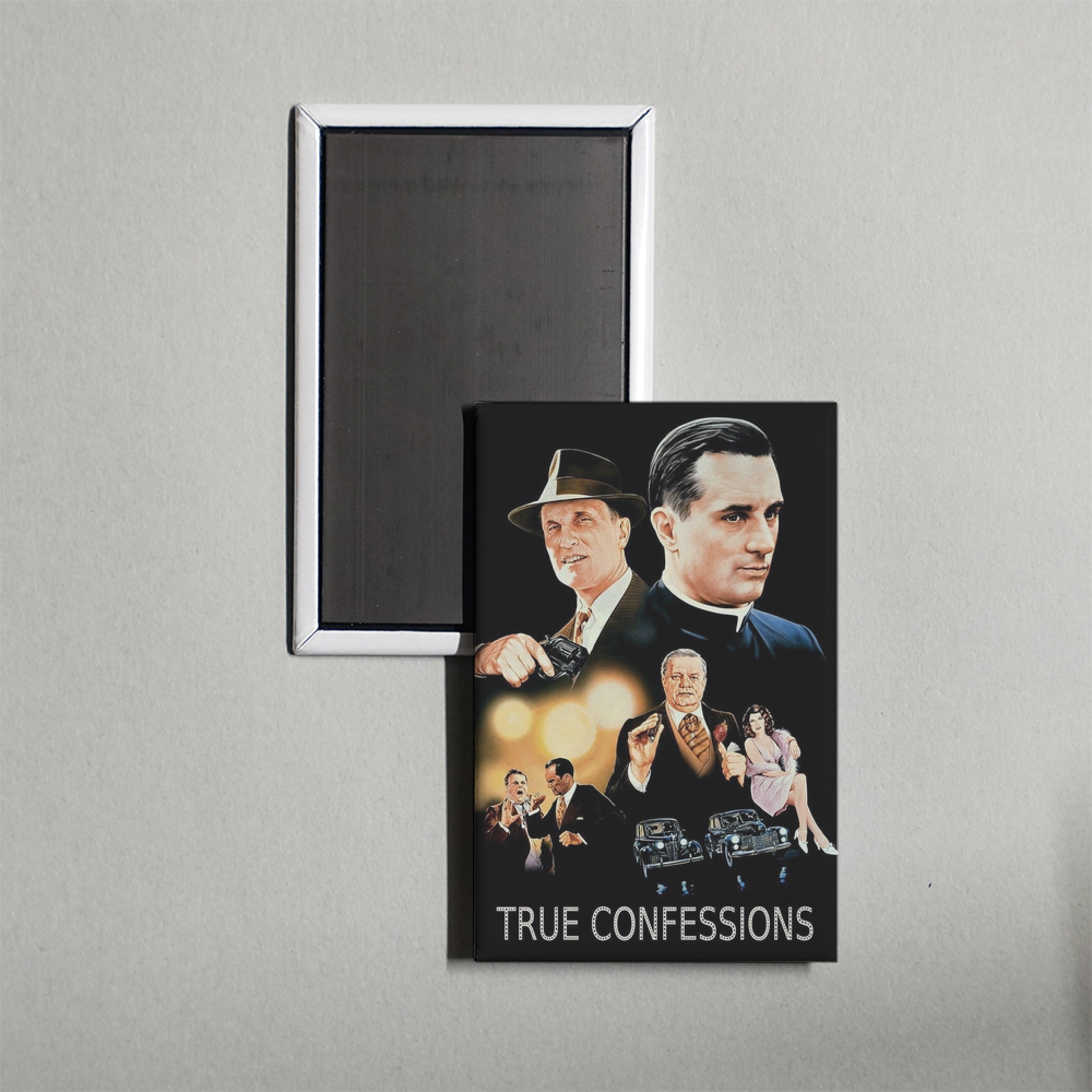 True Confessions Mini Movie Fridge Magnet