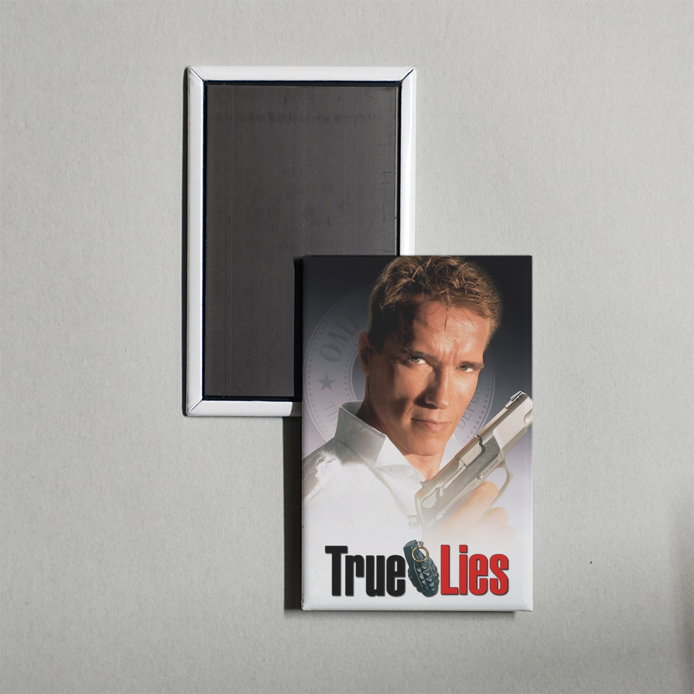 True Lies Mini Movie Fridge Magnet