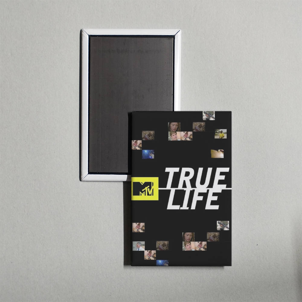 True Life TV Show Fridge Magnet