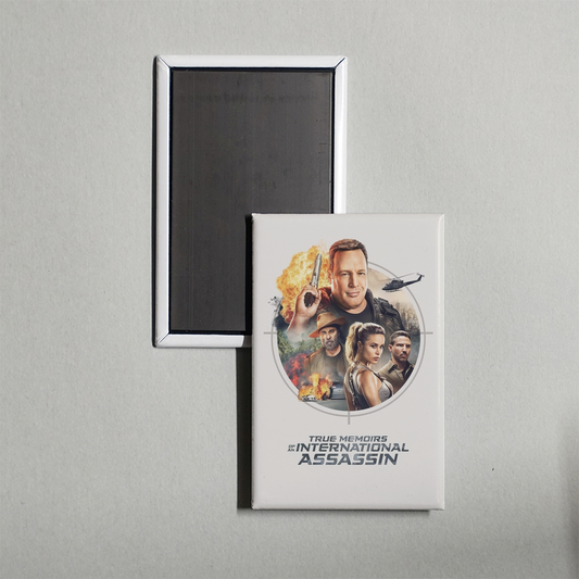 True Memoirs of an International Assassin Mini Movie Fridge Magnet
