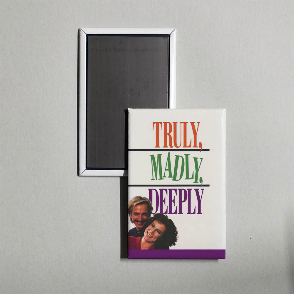 Truly Madly Deeply Mini Movie Fridge Magnet