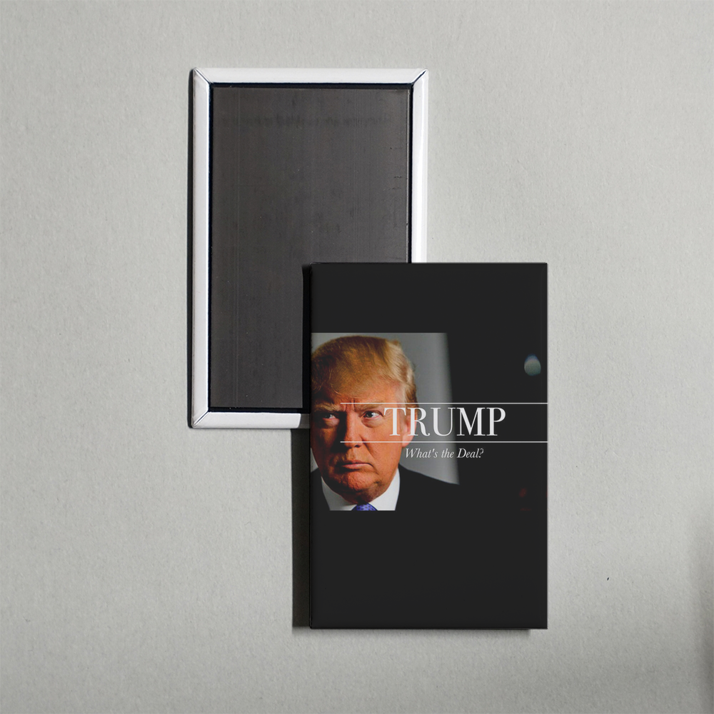 Trump What's The Deal Mini Movie Fridge Magnet