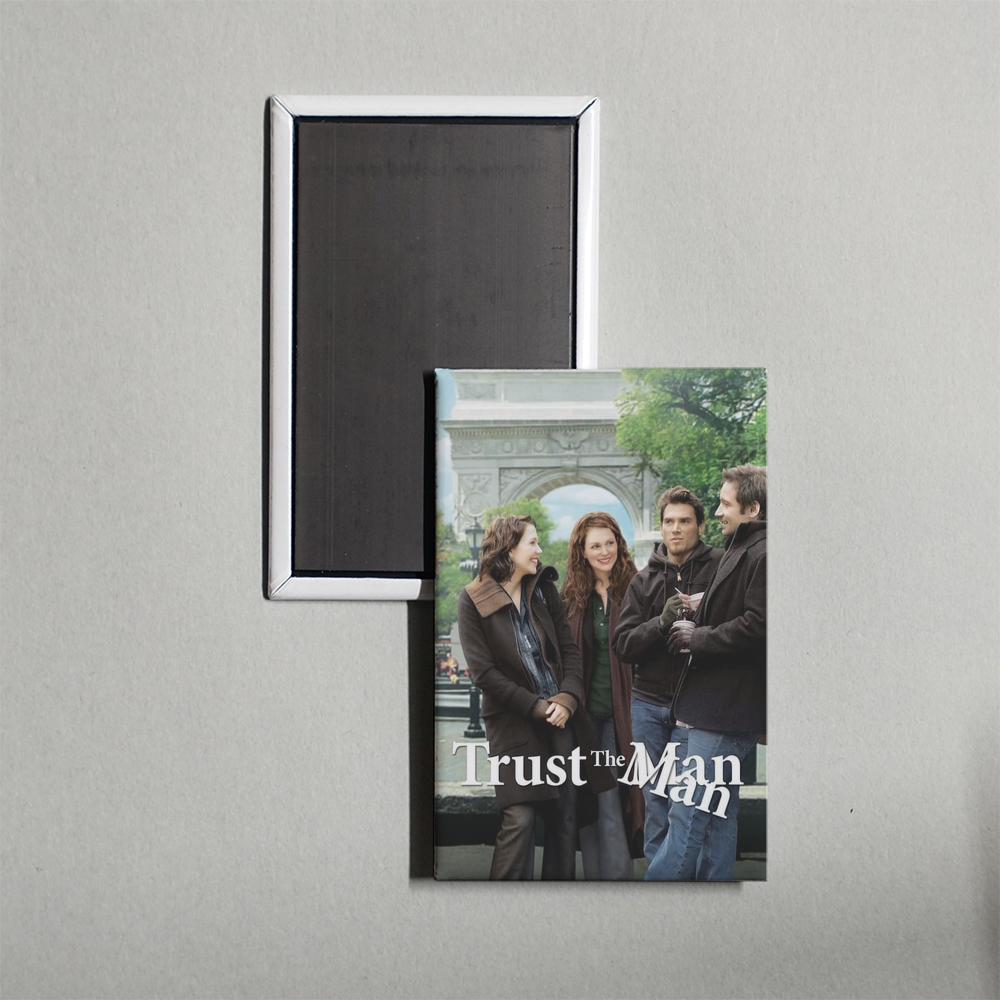 Trust the Man Mini Movie Fridge Magnet