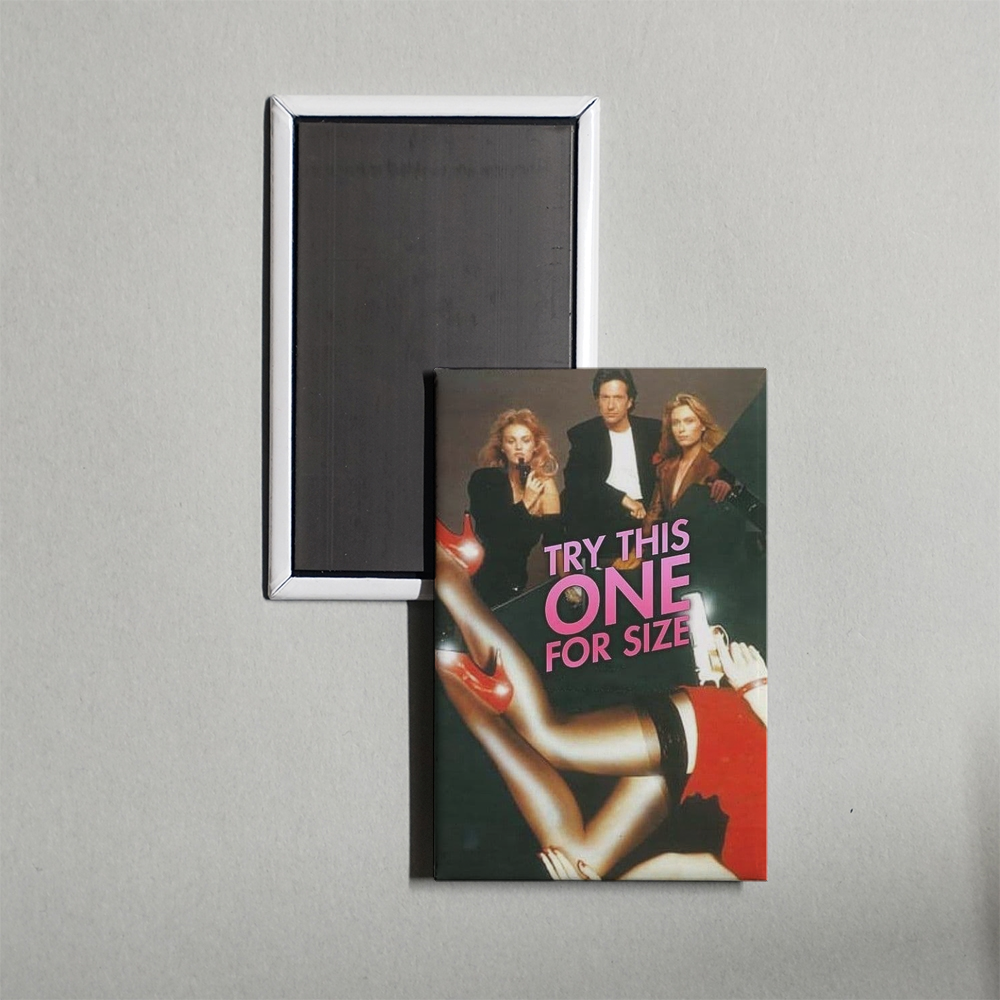 Try This One for Size Mini Movie Fridge Magnet
