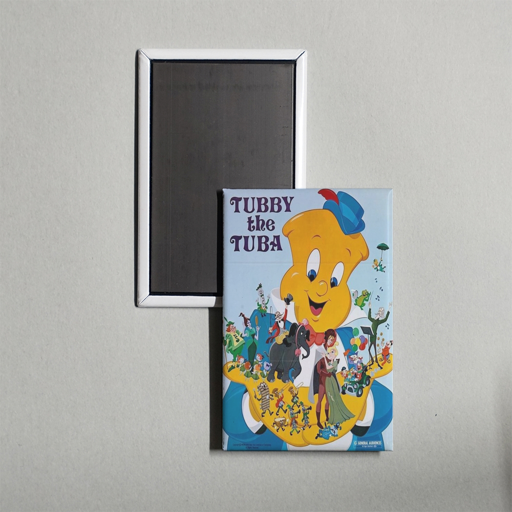 Tubby the Tuba Mini Movie Fridge Magnet