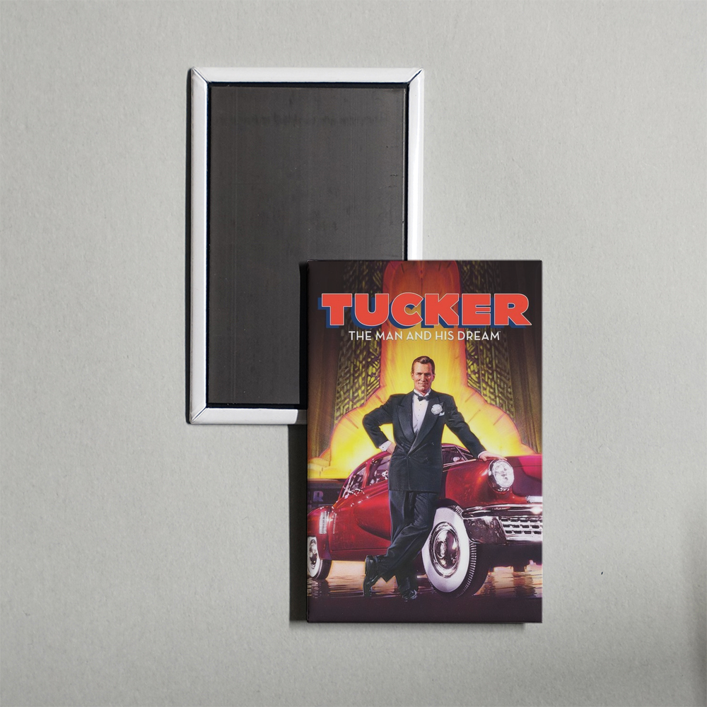 Tucker The Man and His Dream Mini Movie Fridge Magnet