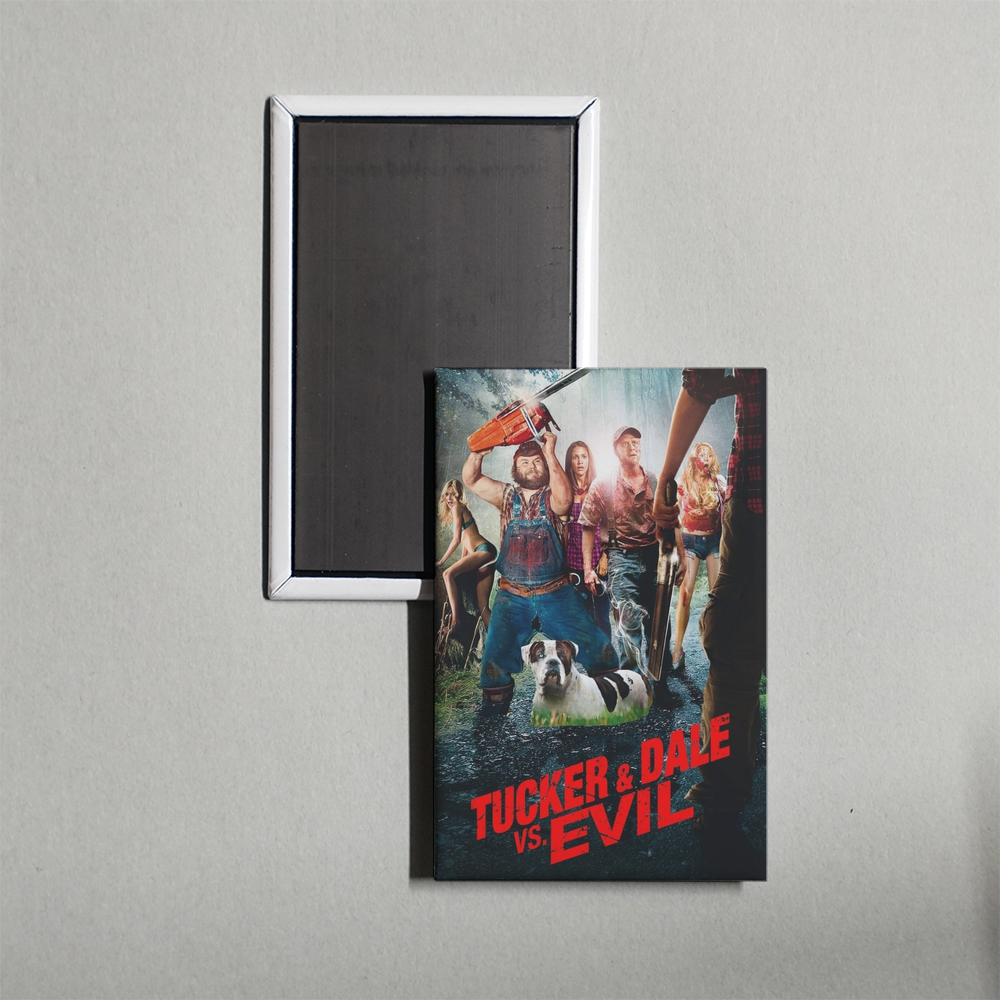 Tucker and Dale vs. Evil Mini Movie Fridge Magnet
