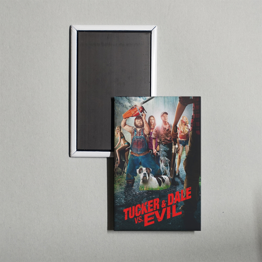 Tucker and Dale vs. Evil Mini Movie Fridge Magnet