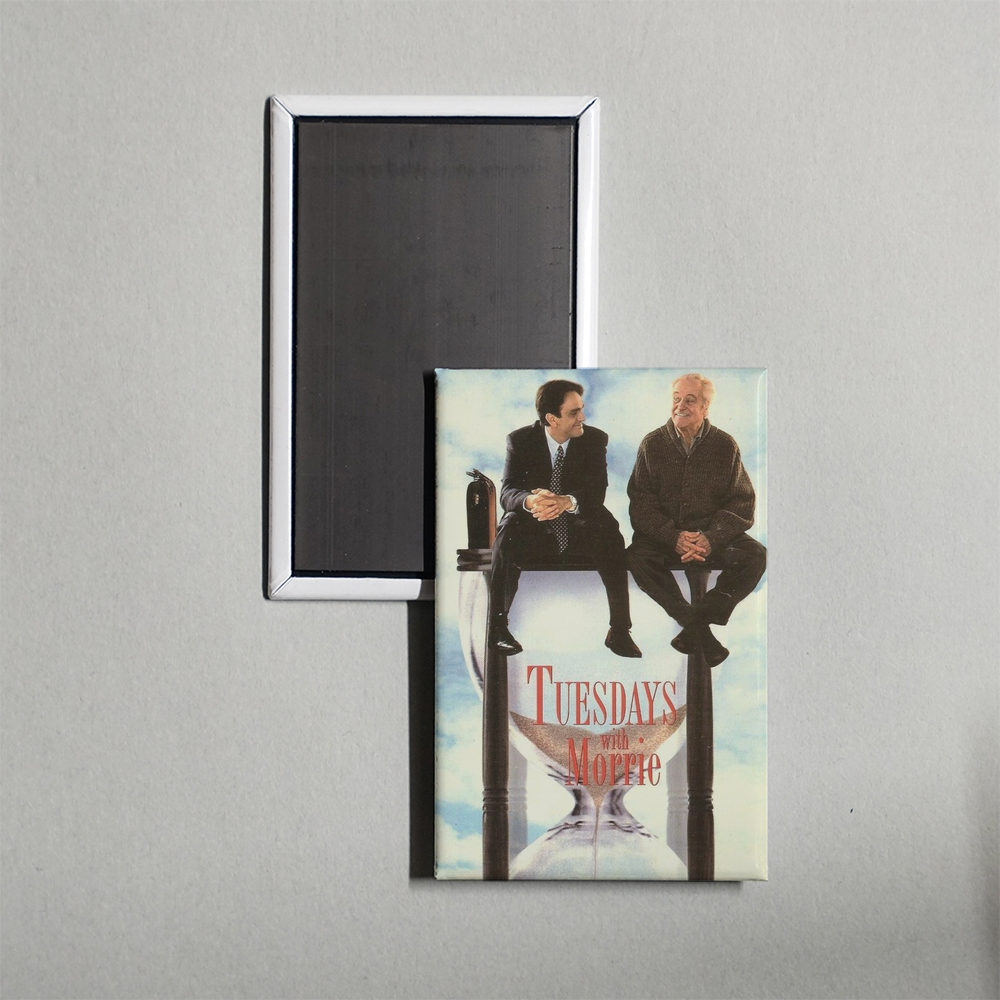 Tuesdays with Morrie Mini Movie Fridge Magnet