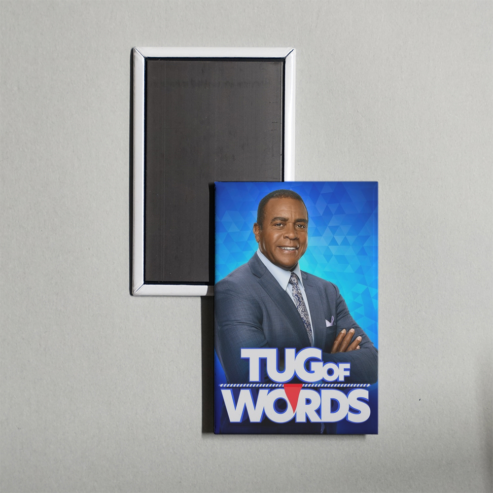 Tug of Words TV Show Fridge Magnet