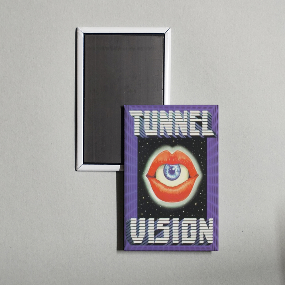 Tunnel Vision Mini Movie Fridge Magnet