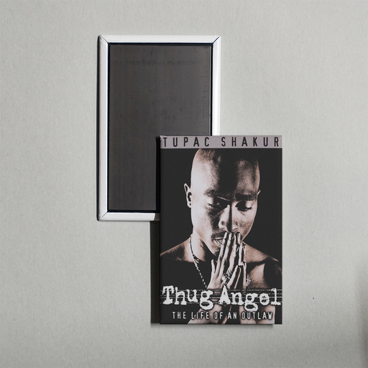 Tupac Shakur Thug Angel Mini Movie Fridge Magnet