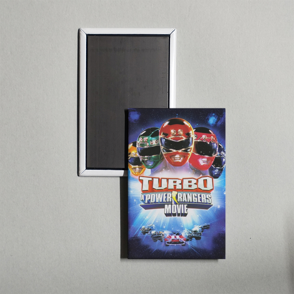 Turbo A Power Rangers Movie Mini Movie Fridge Magnet
