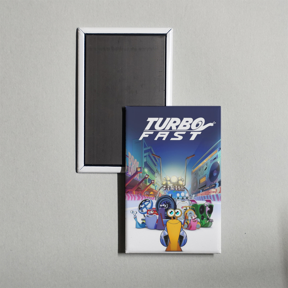 Turbo FAST TV Show Fridge Magnet