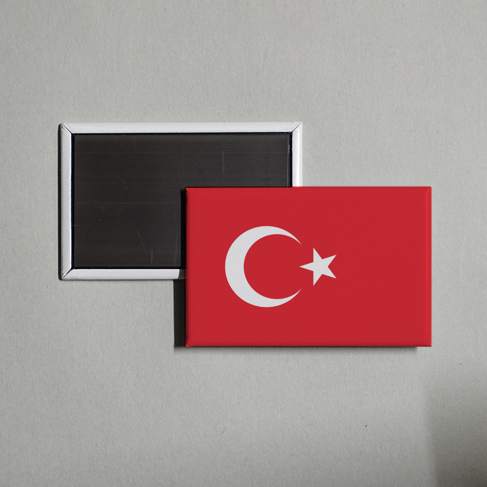 Turkey Flag Fridge Magnet