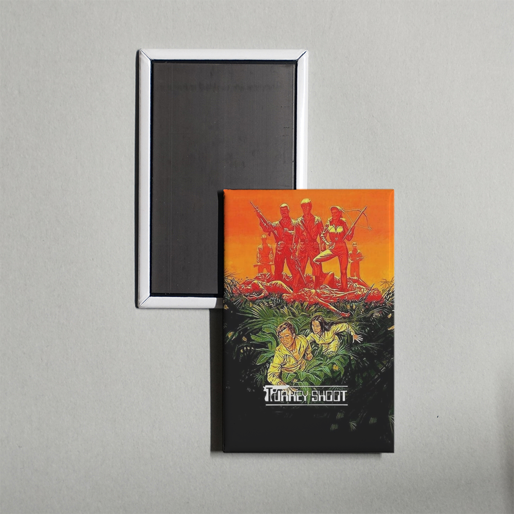Turkey Shoot Mini Movie Fridge Magnet