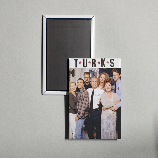 Turks TV Show Fridge Magnet