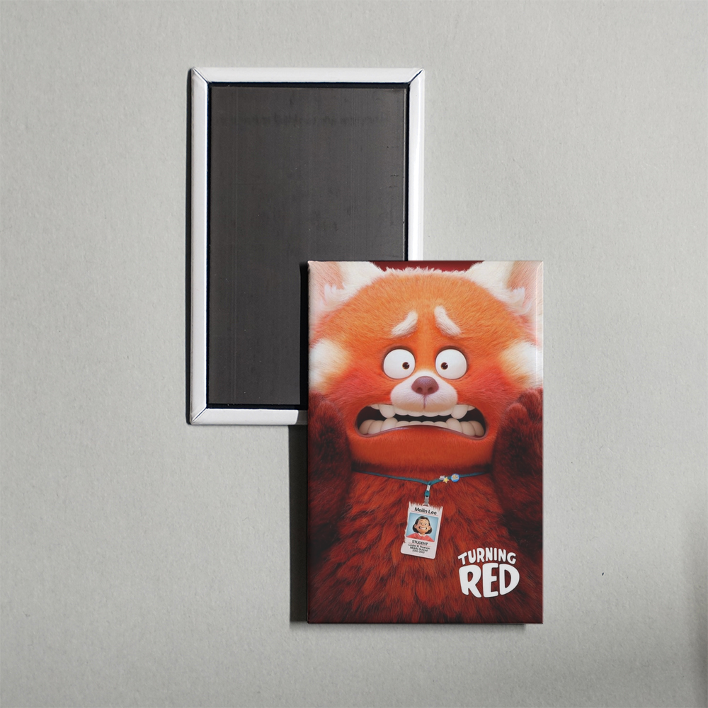 Turning Red Mini Movie Fridge Magnet