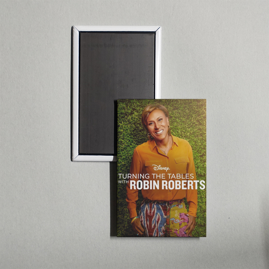 Turning the Tables with Robin Roberts TV Show Fridge Magnet