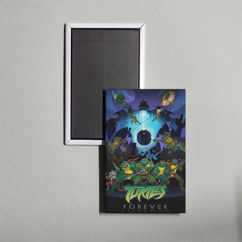 Turtles Forever Mini Movie Fridge Magnet