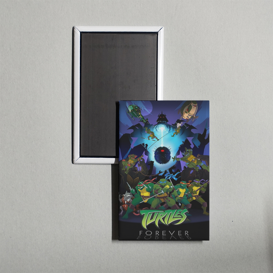 Turtles Forever Mini Movie Fridge Magnet