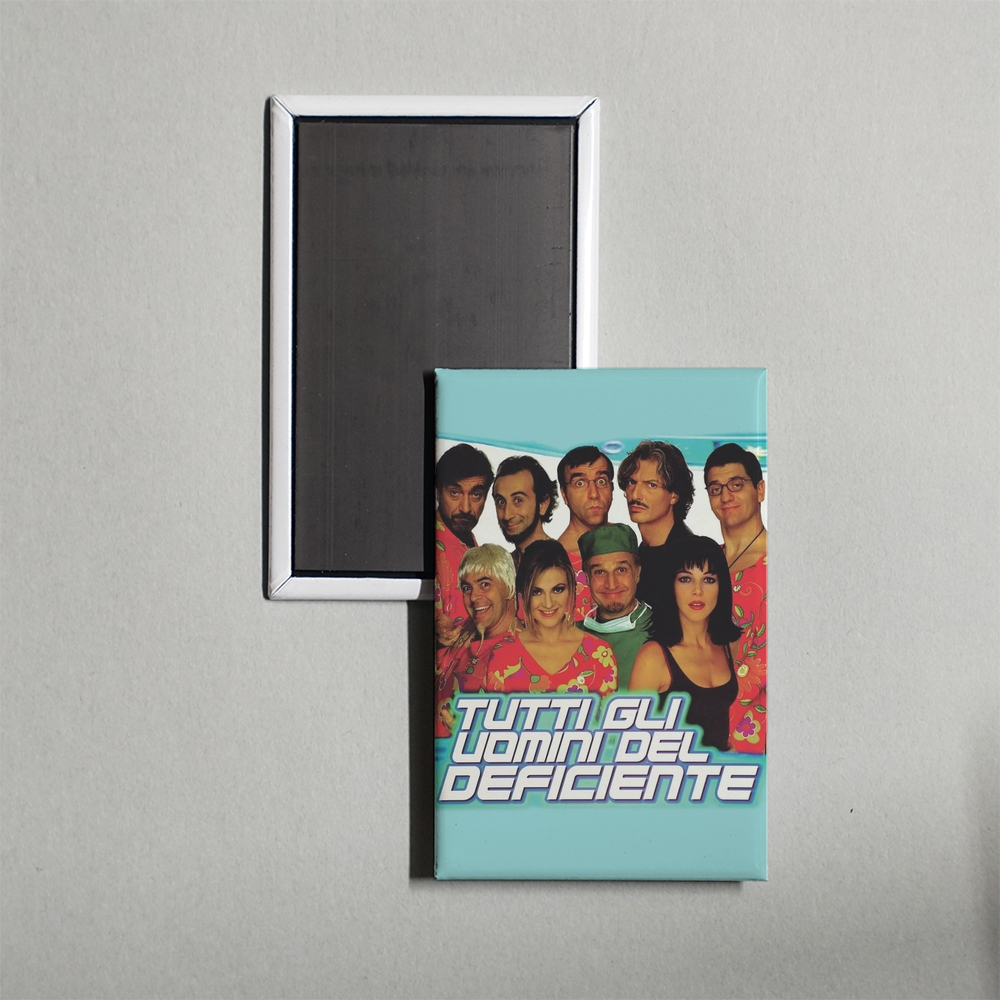 Tutti gli uomini del deficiente Mini Movie Fridge Magnet