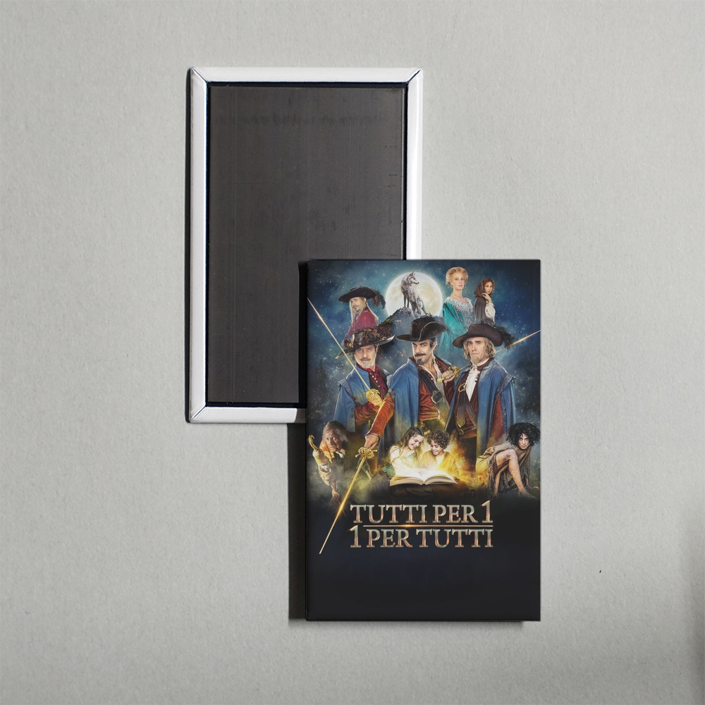 Tutti per 1 - 1 per tutti Mini Movie Fridge Magnet