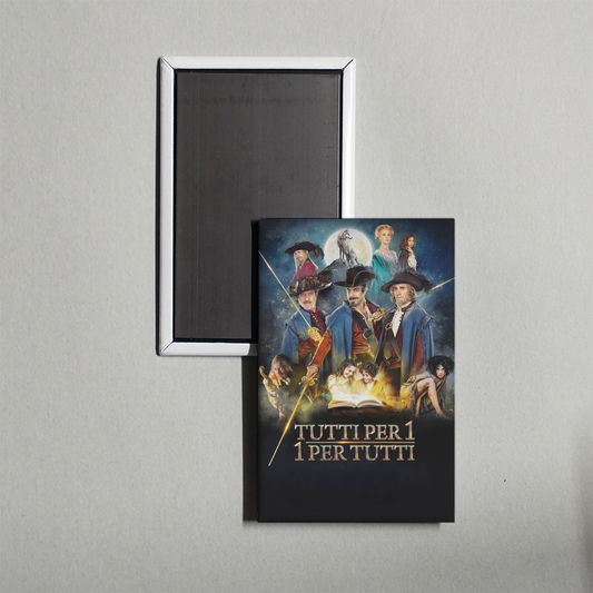 Tutti per 1 - 1 per tutti Mini Movie Fridge Magnet