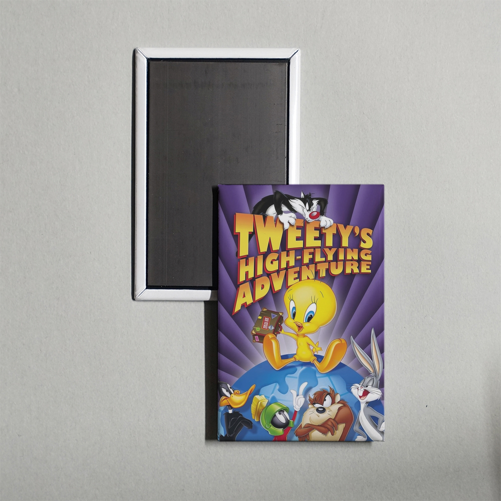 Tweety's High Flying Adventure Mini Movie Fridge Magnet