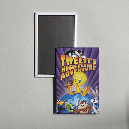 Tweety's High Flying Adventure Mini Movie Fridge Magnet
