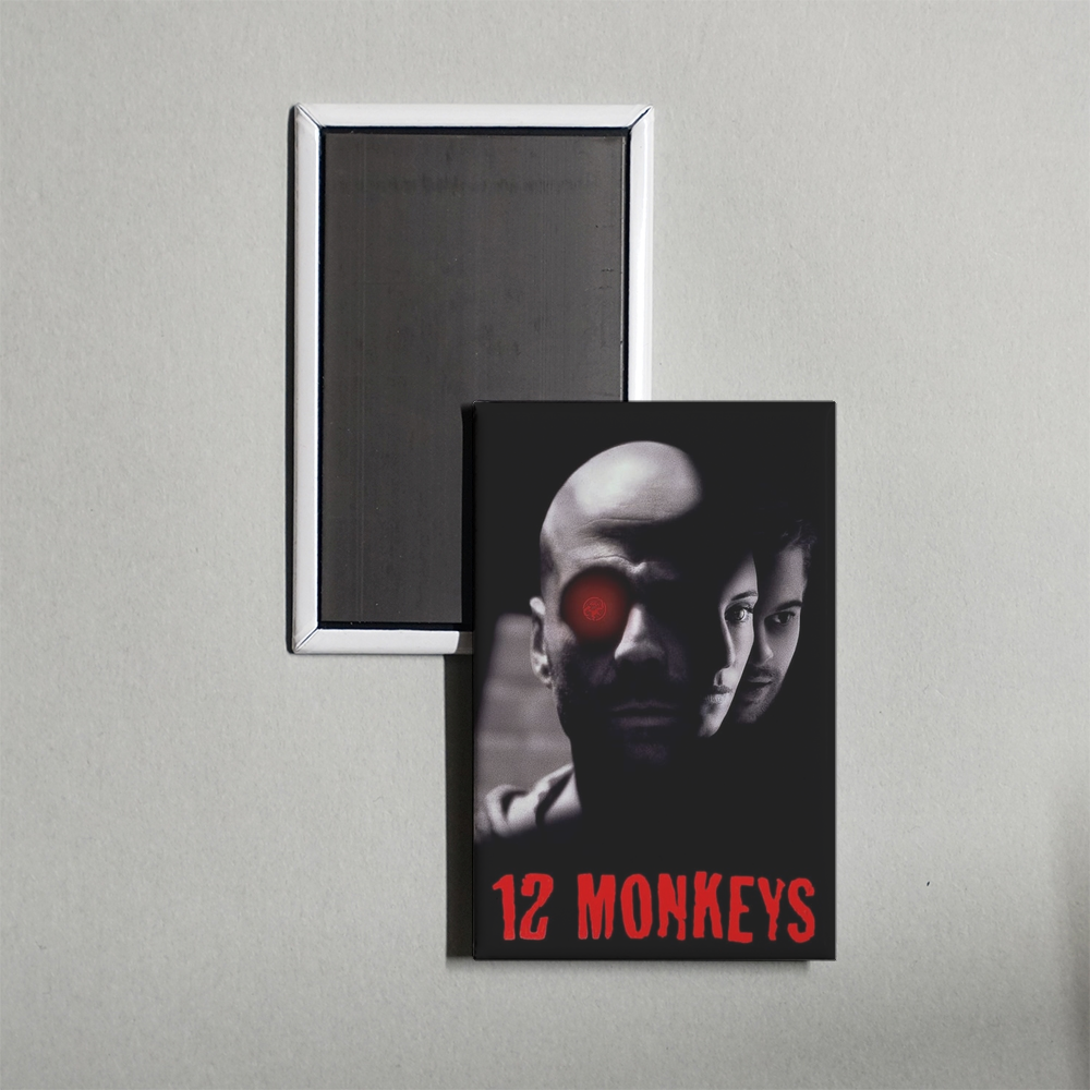 Twelve Monkeys Mini Movie Fridge Magnet