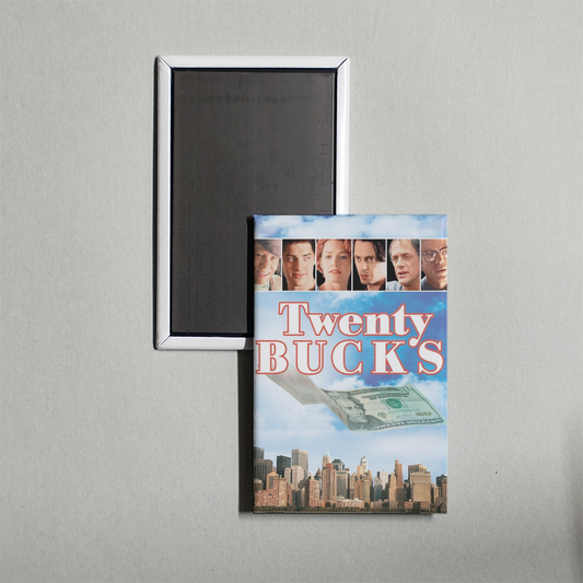 Twenty Bucks Mini Movie Fridge Magnet