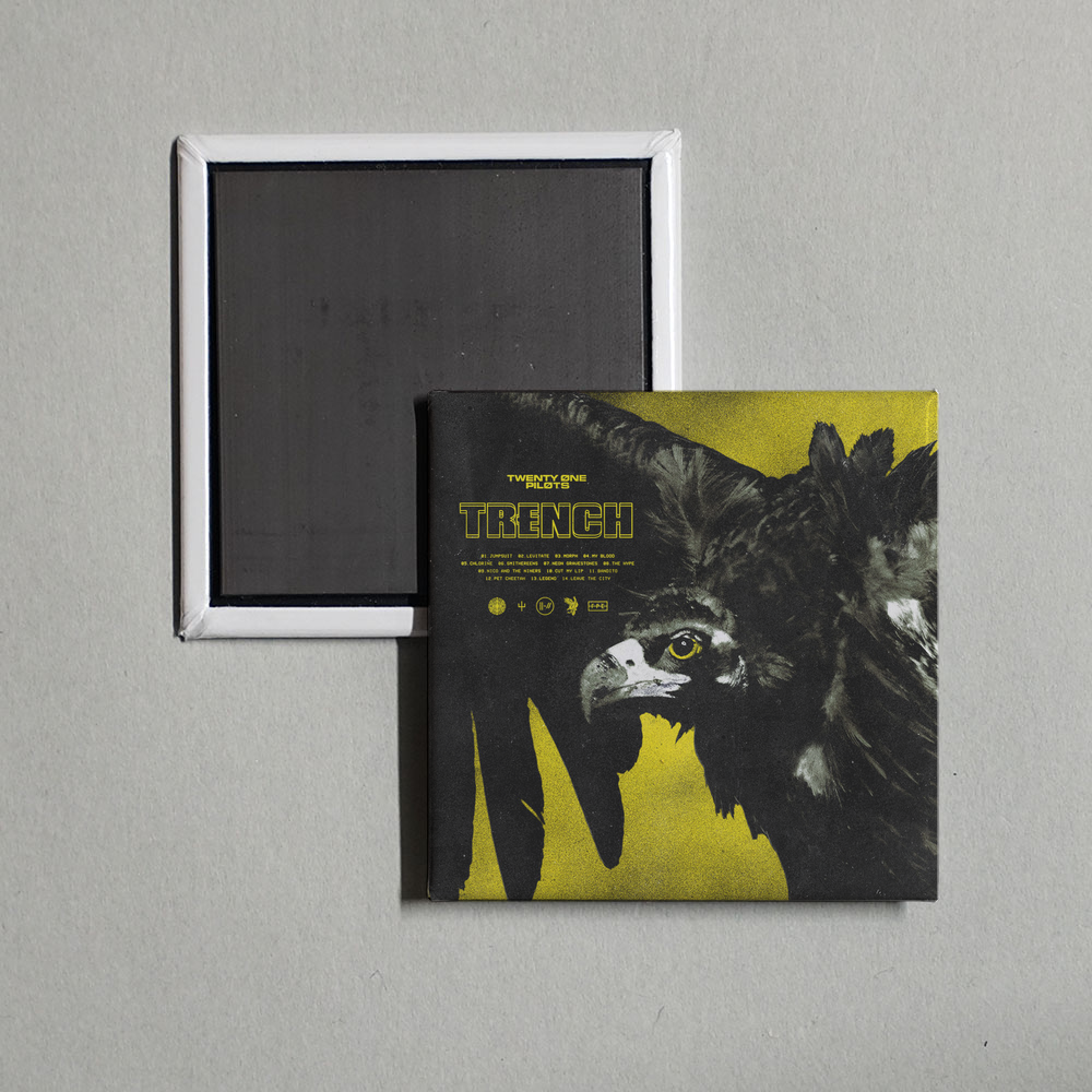 Twenty One Pilots - Trench Album Cover Fridge Magnet