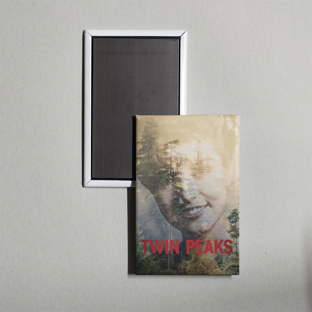 Twin Peaks TV Show Fridge Magnet