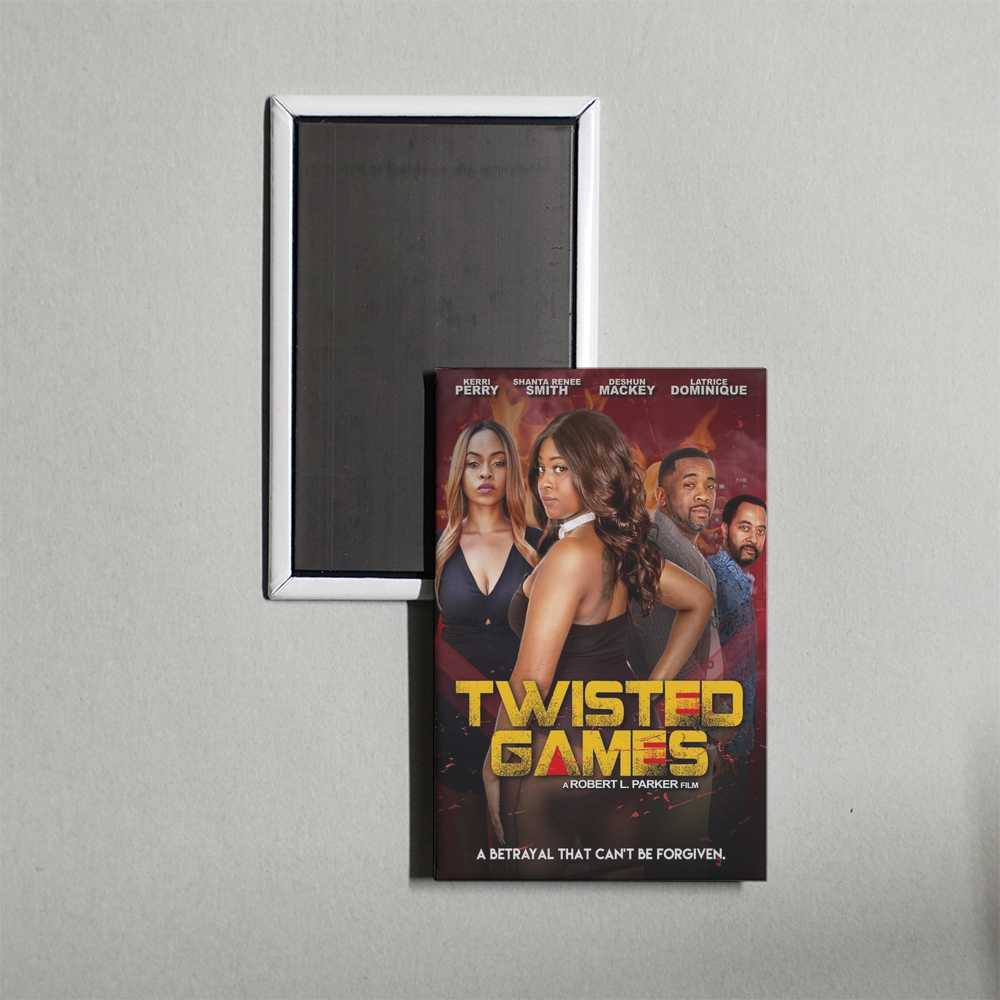 Twisted Games Mini Movie Fridge Magnet