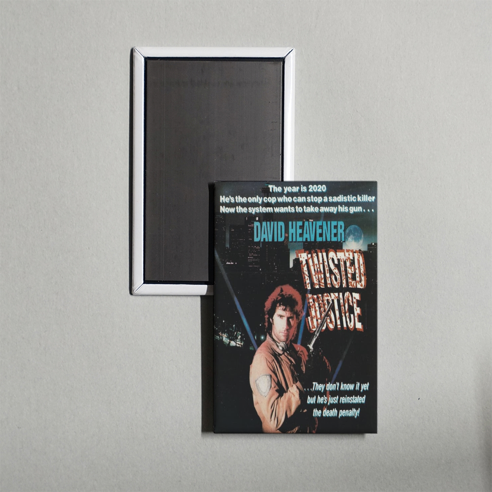 Twisted Justice Mini Movie Fridge Magnet