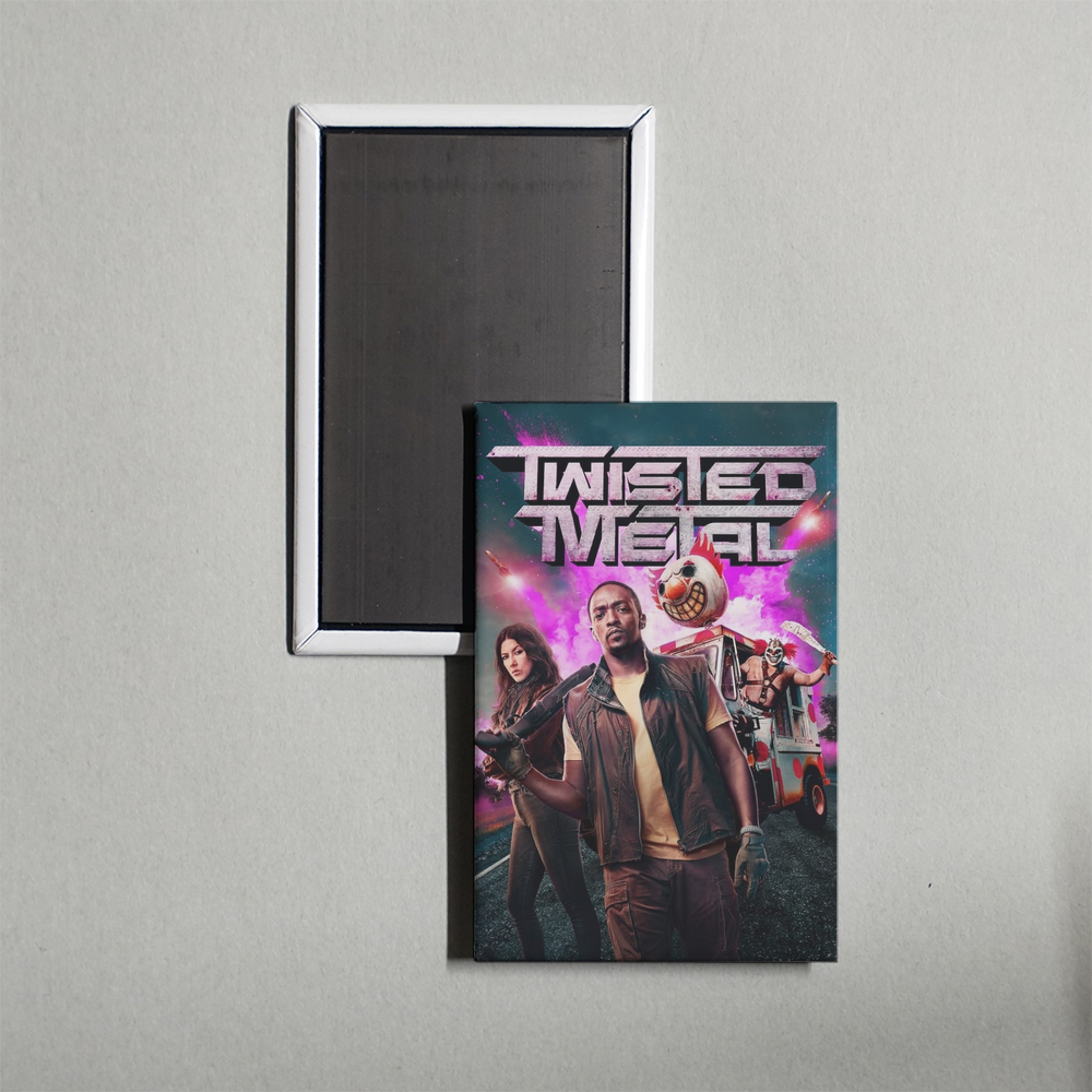 Twisted Metal TV Show Fridge Magnet
